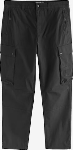 Next Дънки Tapered Leg Карго панталон в черно: отпред