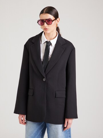 Blazer TOPSHOP en noir : devant