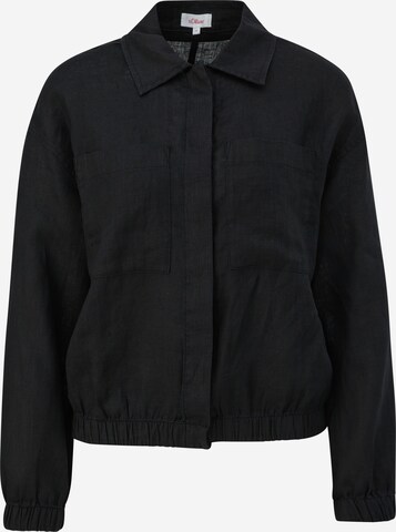 s.Oliver Between-Season Jacket in Black: front