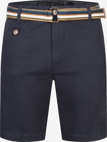 INDICODE JEANS Shorts 'Thews' in Blau: Vorderseite