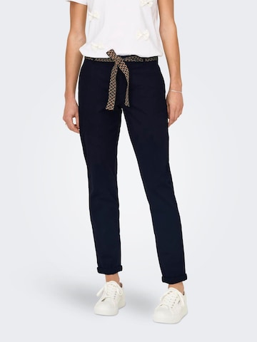 regular Pantaloni chino 'ONLBIANA' di ONLY in blu