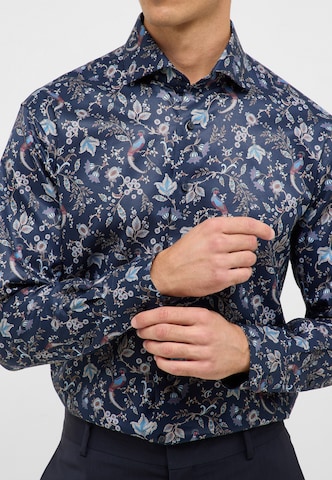 ETERNA Regular fit Zakelijk overhemd in Blauw
