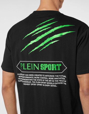 T-Shirt 'Global Express Edition' Plein Sport en noir