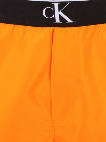 Shorts de bain Calvin Klein Swimwear en orange