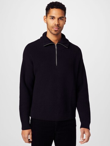 Pullover 'Harry' di WEEKDAY in nero: frontale