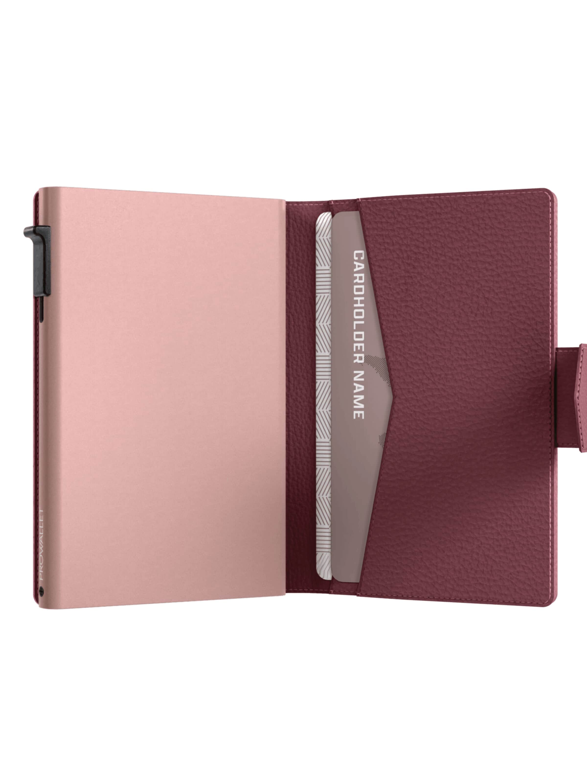 Porte-monnaies 'Pasjeshouder Plus Pebble' Prowallet en violet