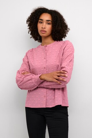 Kaffe Blouse 'Enya' in Pink: front