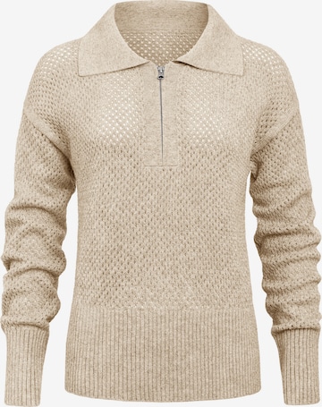 Imily Bela Sweter w kolorze beżowy: przód