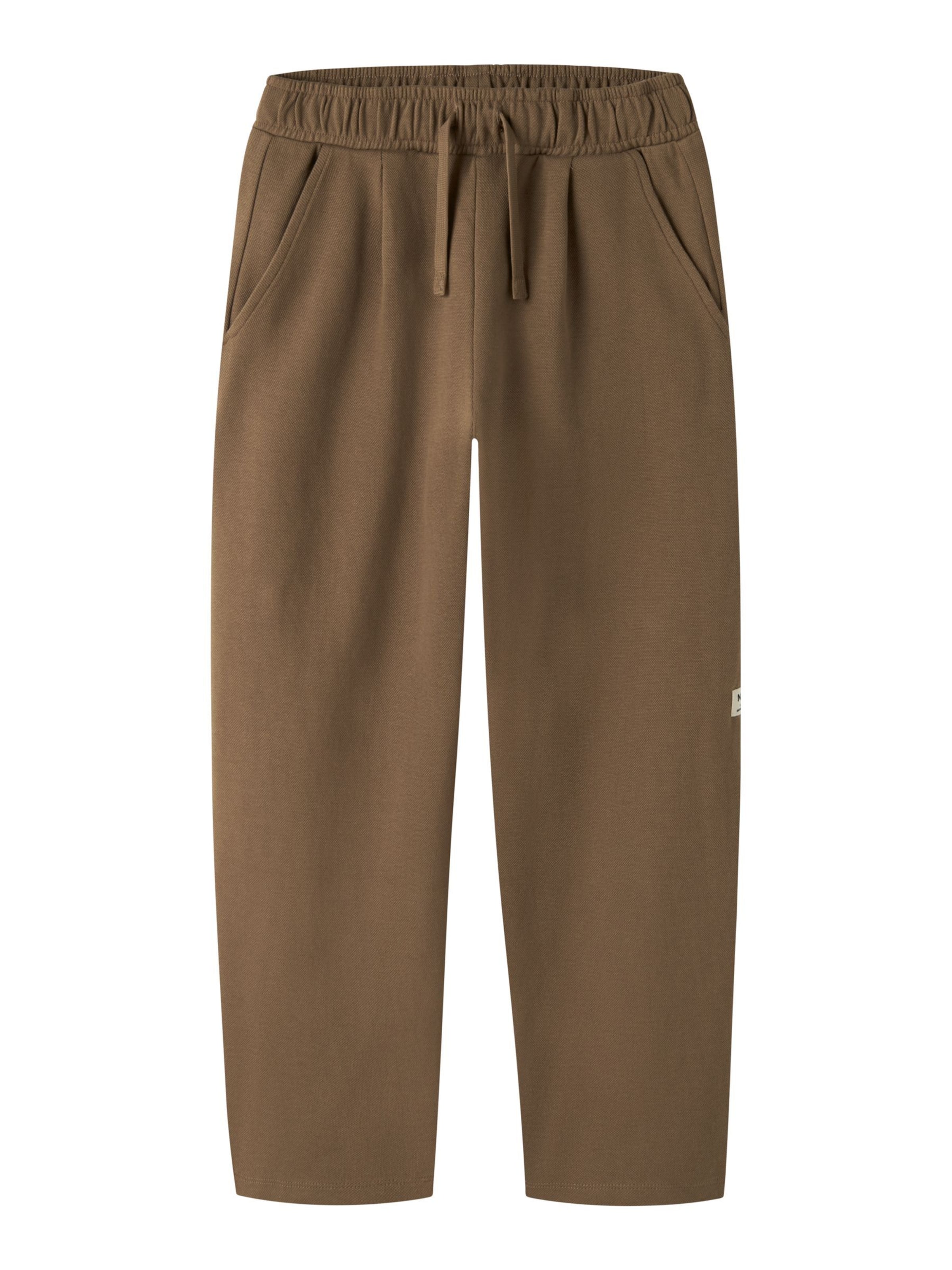 NAME IT - regular Pantalón deportivo en marrón: frente