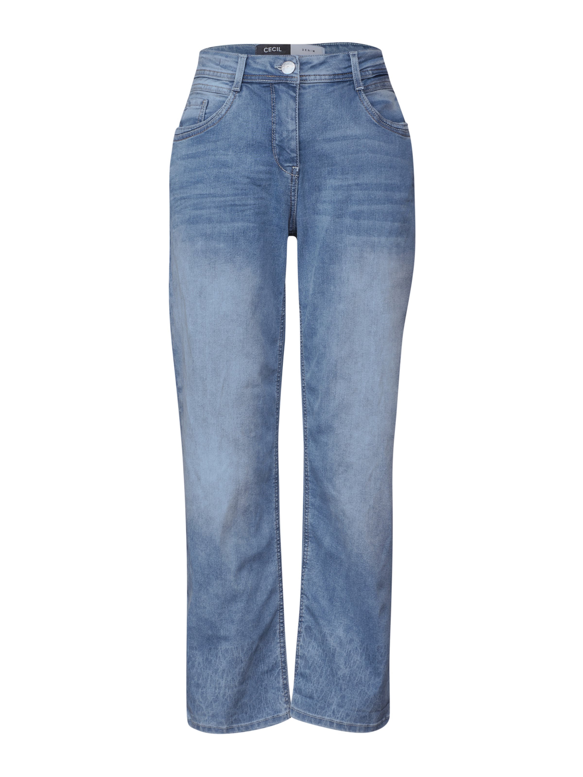 CECIL Свободный крой Джинсы 'Neele' в Синий: спереди