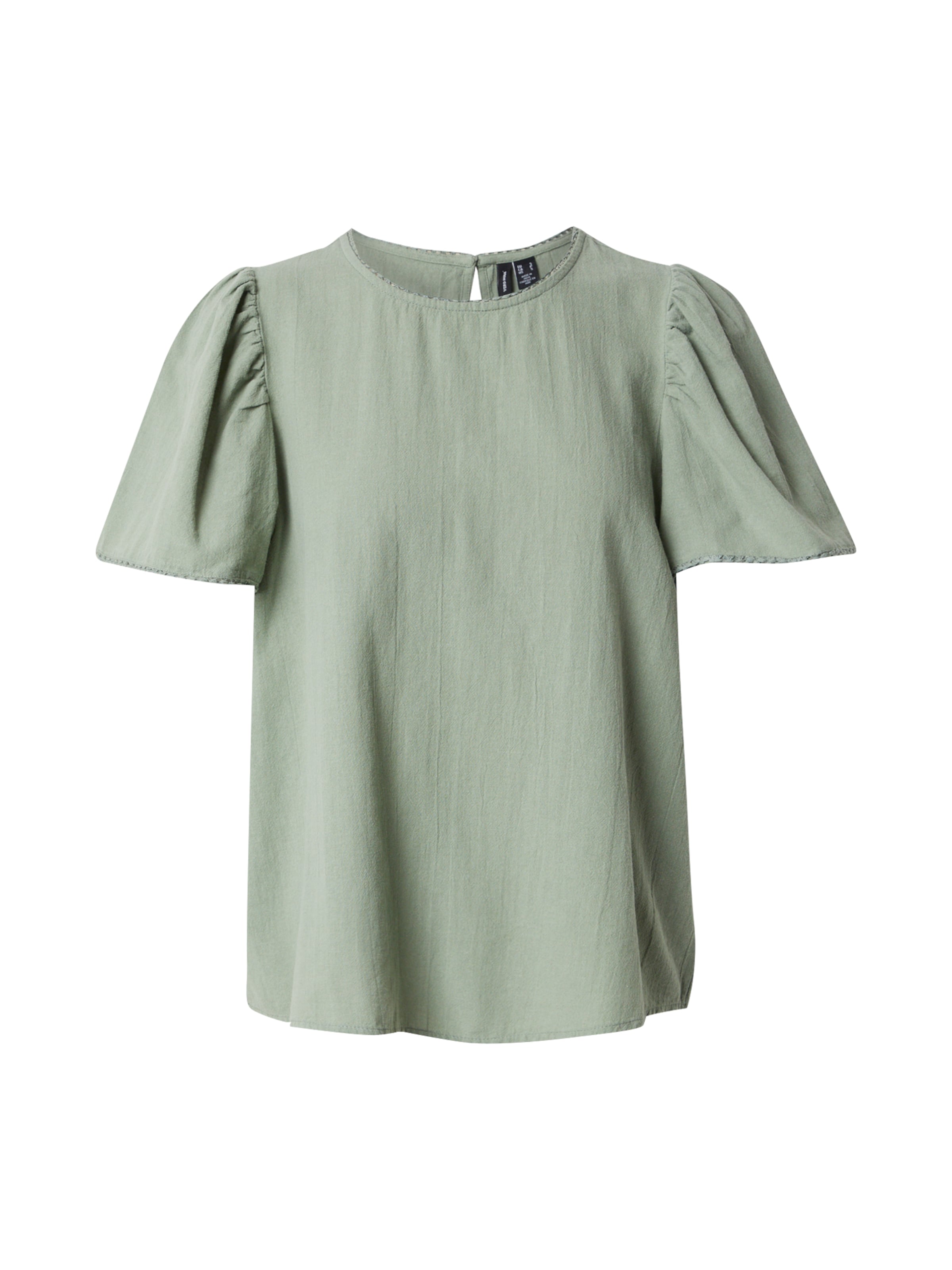 VERO MODA - Blusa 'VMPretty' en verde: frente