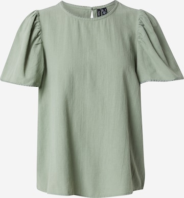 VERO MODA Pusero 'VMPretty' värissä vihreä: etupuoli