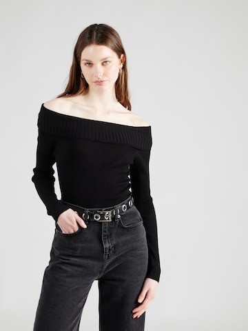 ONLY Sweater 'BERTHA' in Black: front