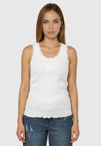 Top 'Kelly' di Kleinigkeit in bianco: frontale