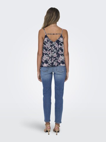 ONLY Top 'ONLNOVA LIFE PARIS' in Blauw