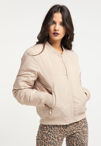 faina Tussenjas in Beige: voorkant