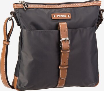 Picard Crossbody Bag in Grey: front