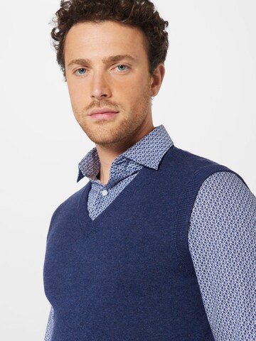 BURTON MENSWEAR LONDON Sweater Vest in Blue