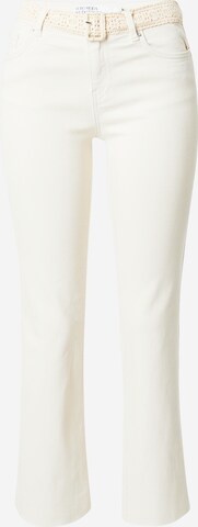 Flared Jeans 'SHEILA' di VERO MODA in beige: frontale