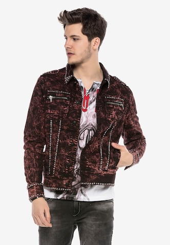 CIPO & BAXX Jeansjacke 'CAIN TWO' in Rot