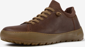 Sneaker bassa ' Peu Serra ' di CAMPER in marrone: frontale