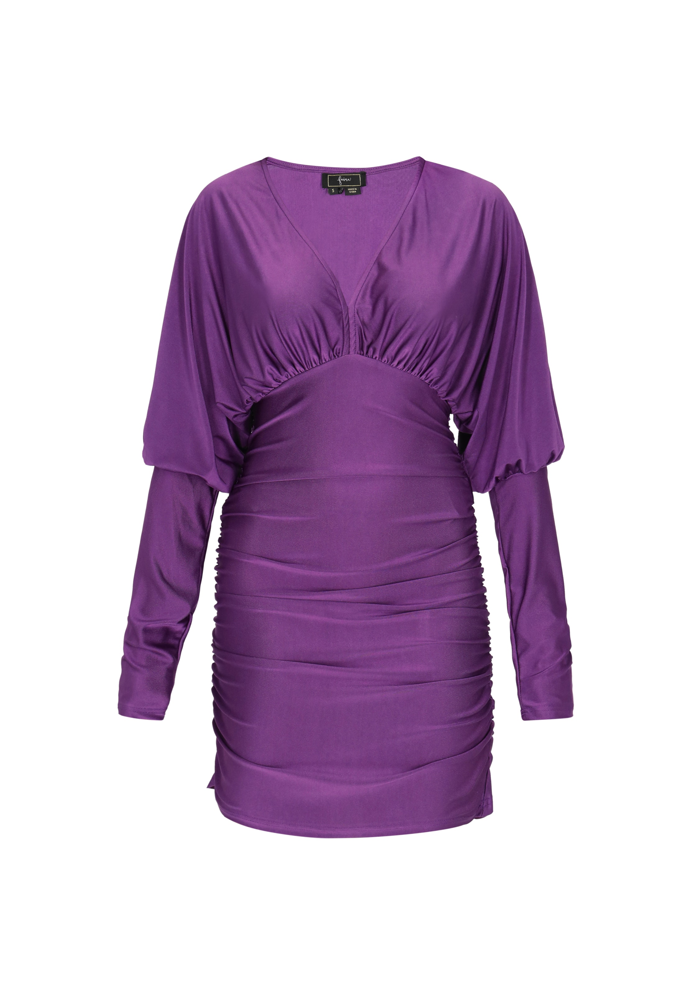 faina Коктейльное платье в Лиловый: спереди