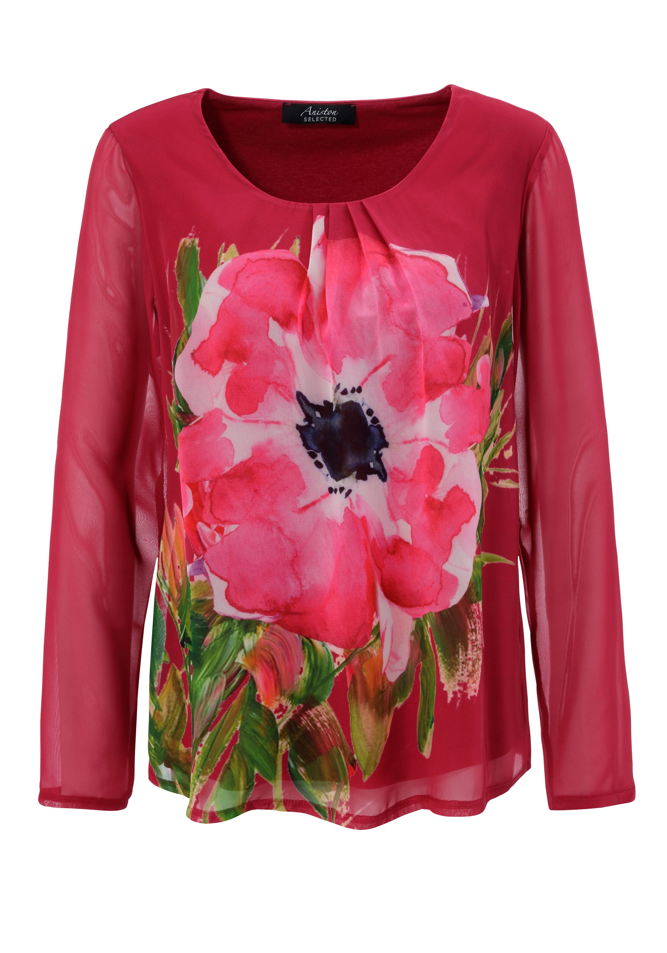 Aniston SELECTED Bluse in Rot: Vorderseite