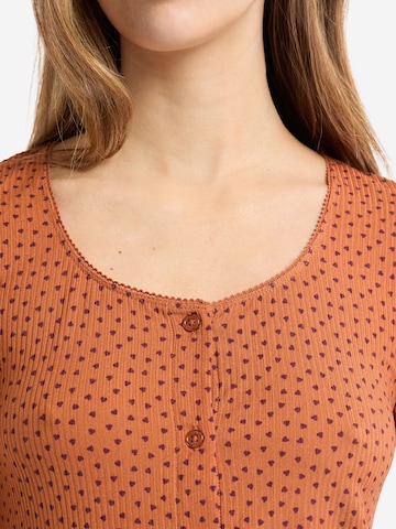 ETAM Schlafshirt 'Manar' in Orange