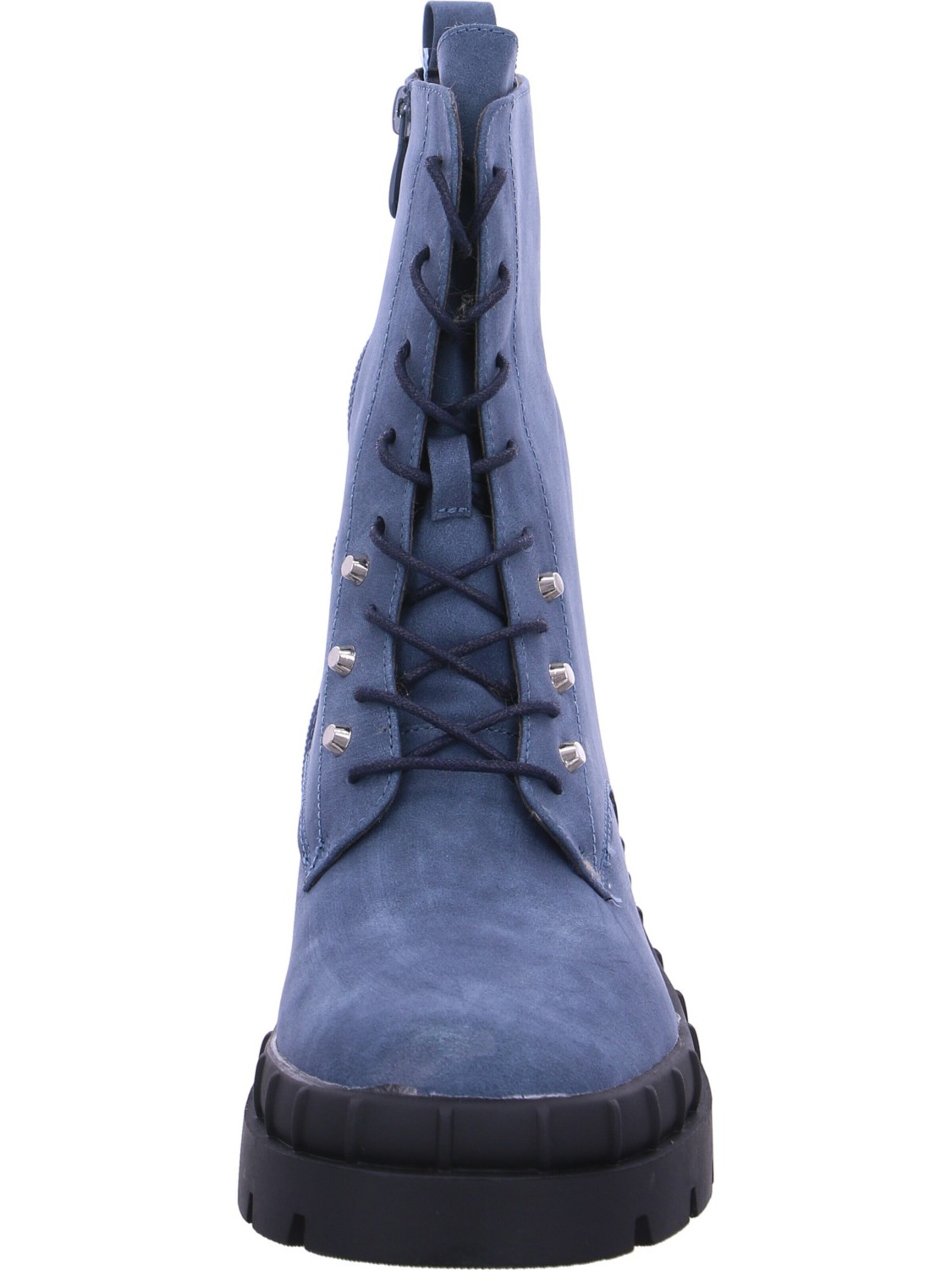 Laufsteg München Schnürstiefel‌‌‌‌‌‌‌‌‌ in Blau