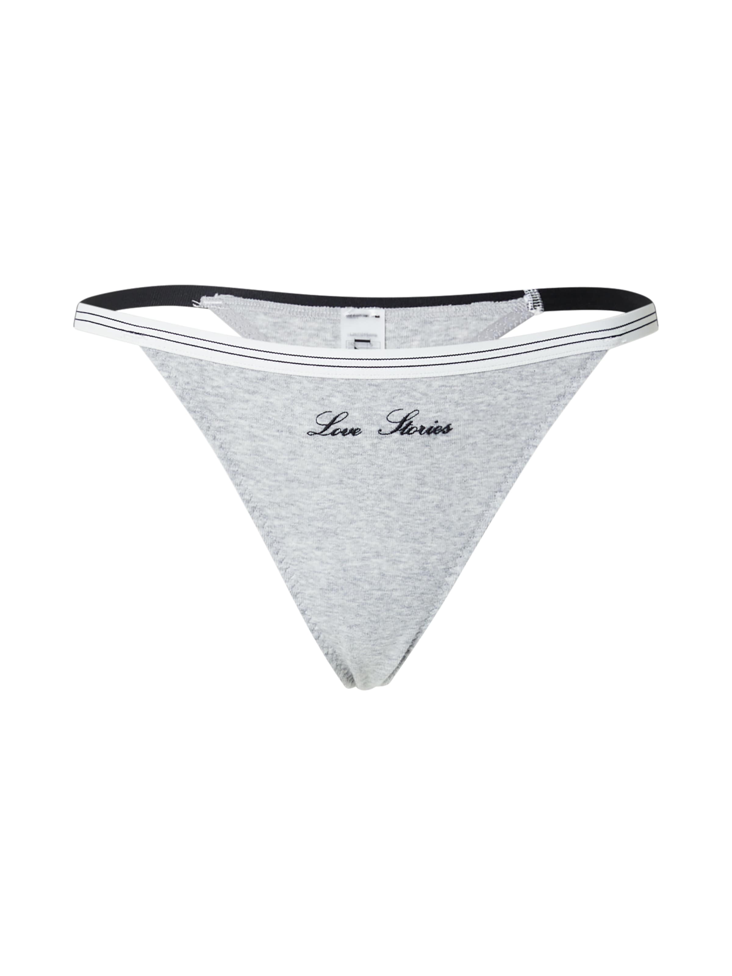 LOVE Stories Stringit 'ROOMIE' värissä harmaa: etupuoli