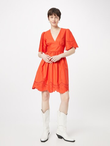 Twinset Kleid in Orange: predná strana