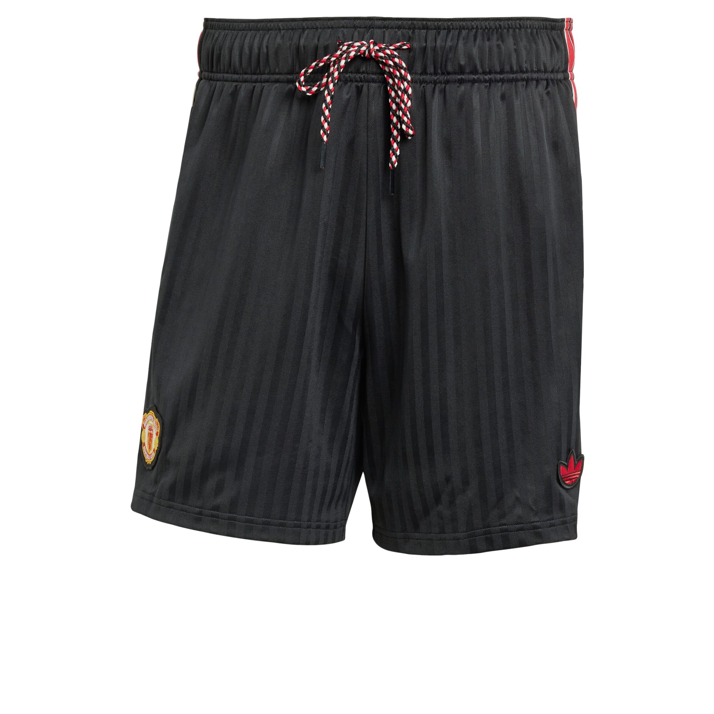 ADIDAS ORIGINALS - Loosefit Pantalón deportivo 'Manchester United Terrace Icons' en negro: frente