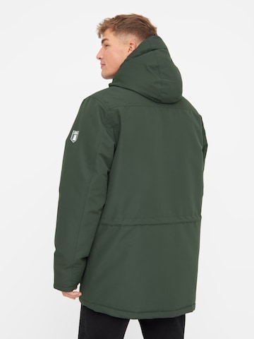 Derbe Winter Jacket 'Festholm' in Green