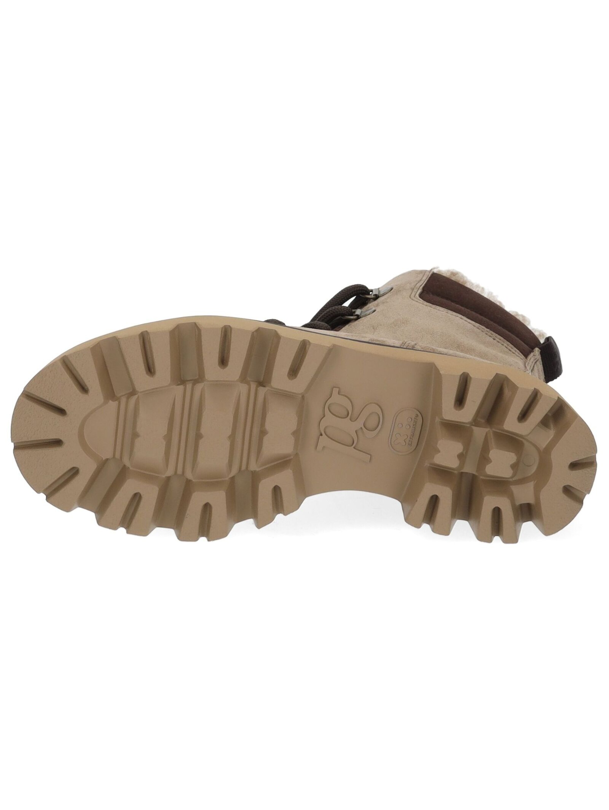 Paul Green Lace-up bootie in Beige