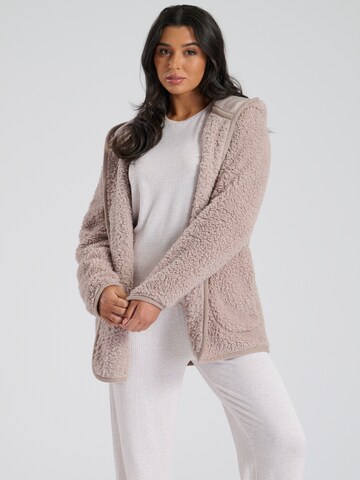 Loungeable Fleecejacke in Grau