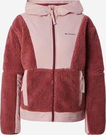 COLUMBIA Funktionsfleecejacke 'Hakatai' in Rot: predná strana