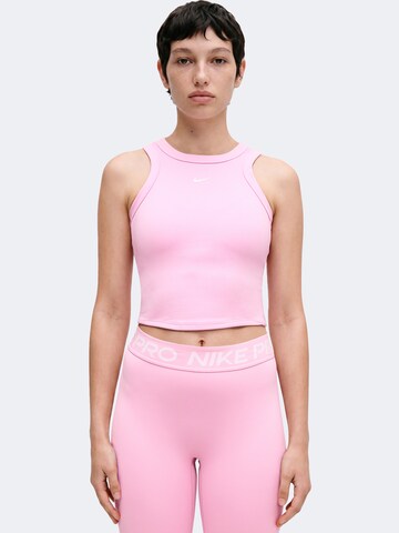NIKE Sporttop 'ONE' in Pink: Vorderseite