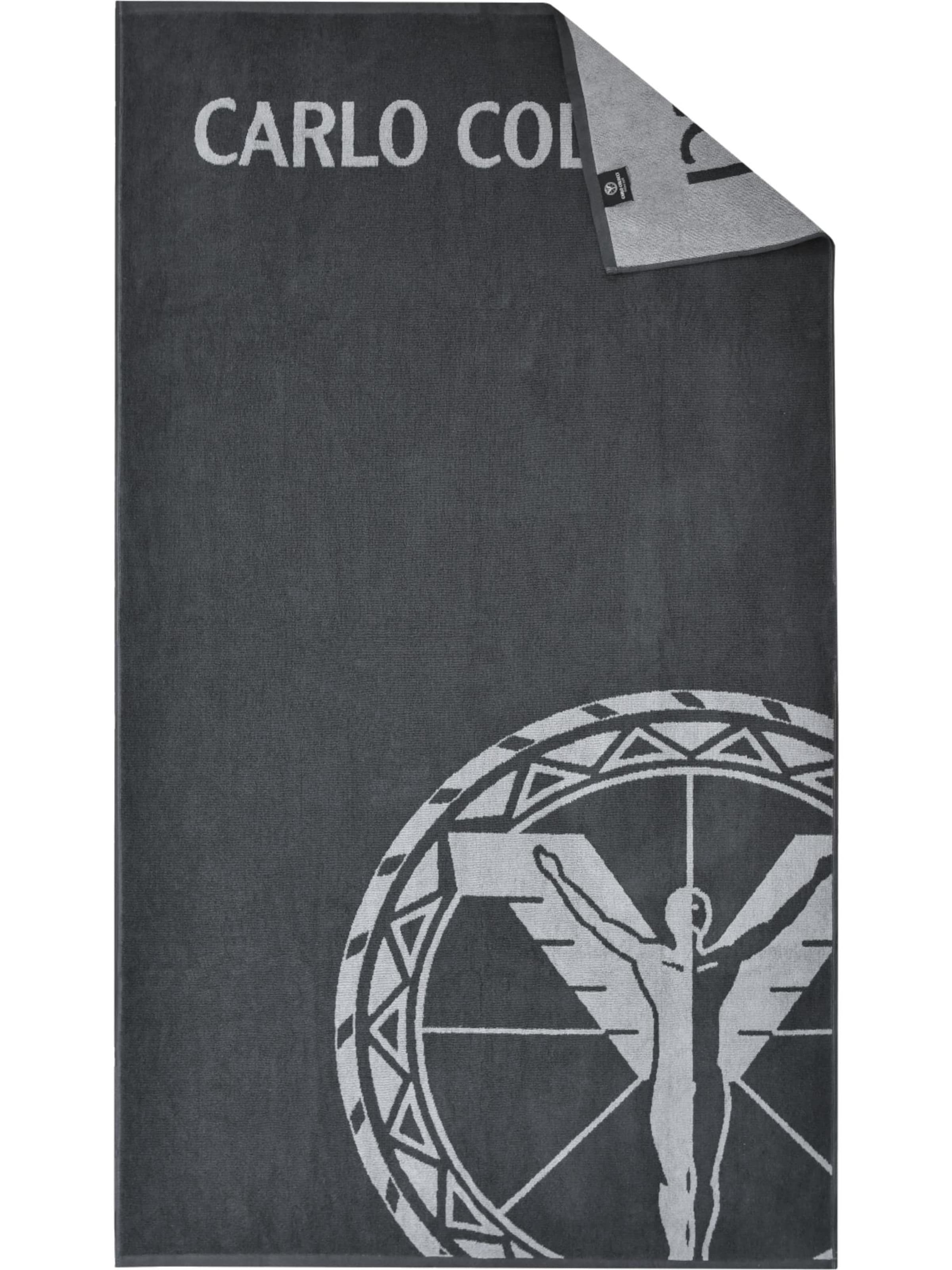 Serviette de plage ' Stefano ' Carlo Colucci en gris