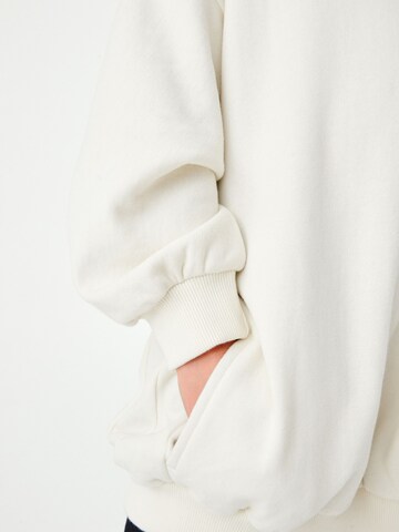 Next Sweatshirt i vit