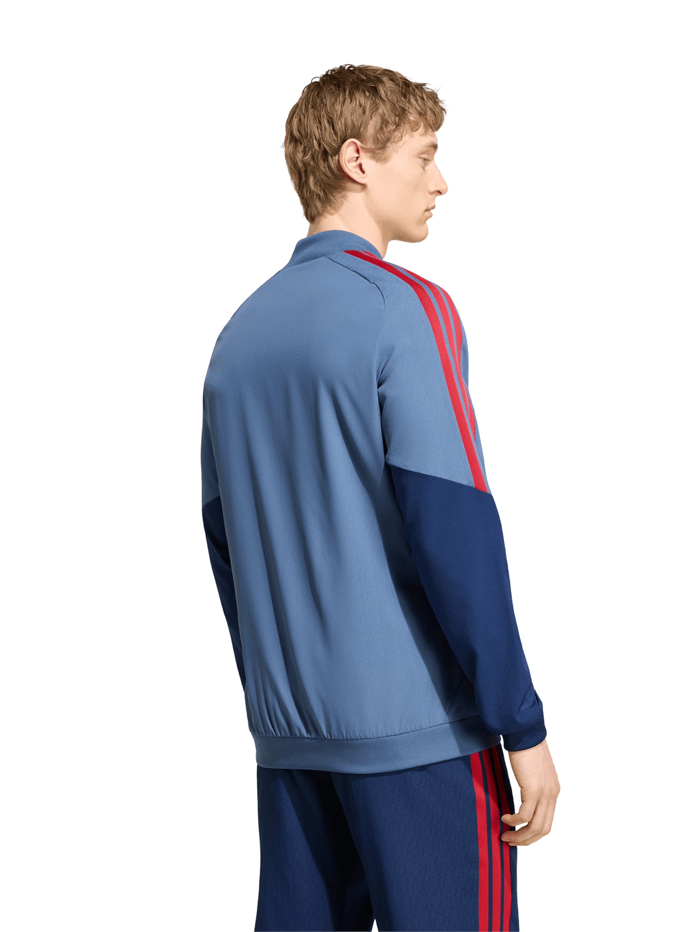 Veste de survêtement ADIDAS PERFORMANCE en bleu