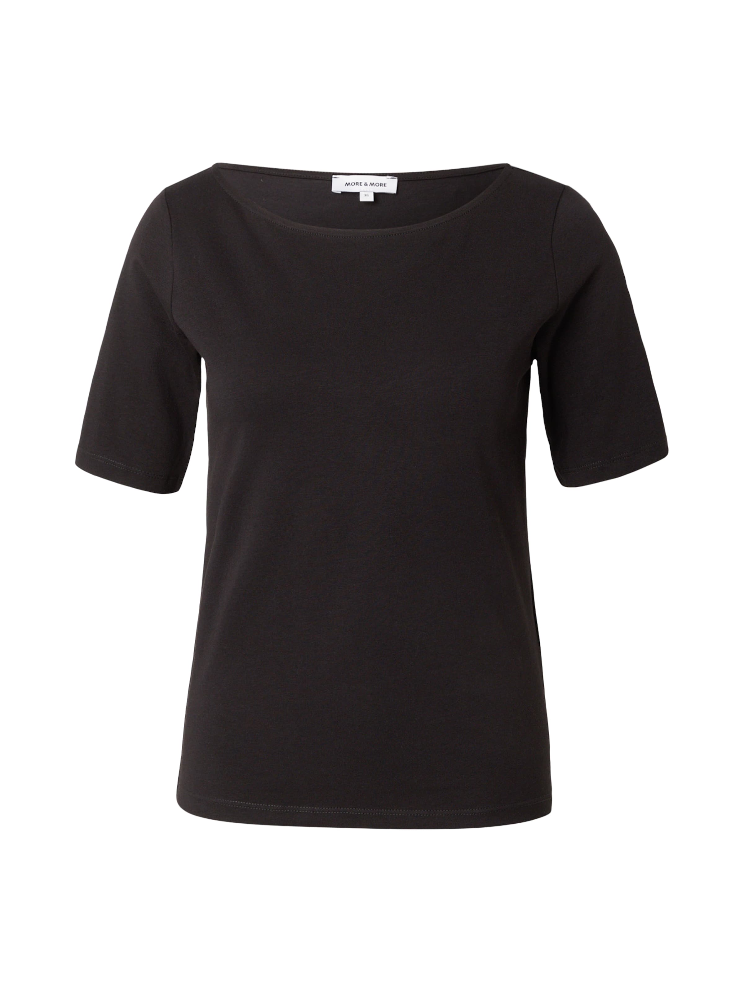 MORE & MORE Μπλουζάκι σε μαύρο: μπροστά