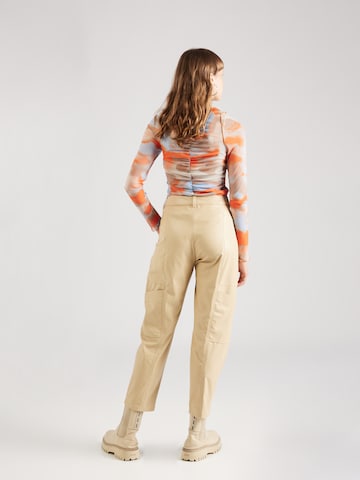 BOSS Orange Ozke Kargo hlače 'Tary' | bež barva
