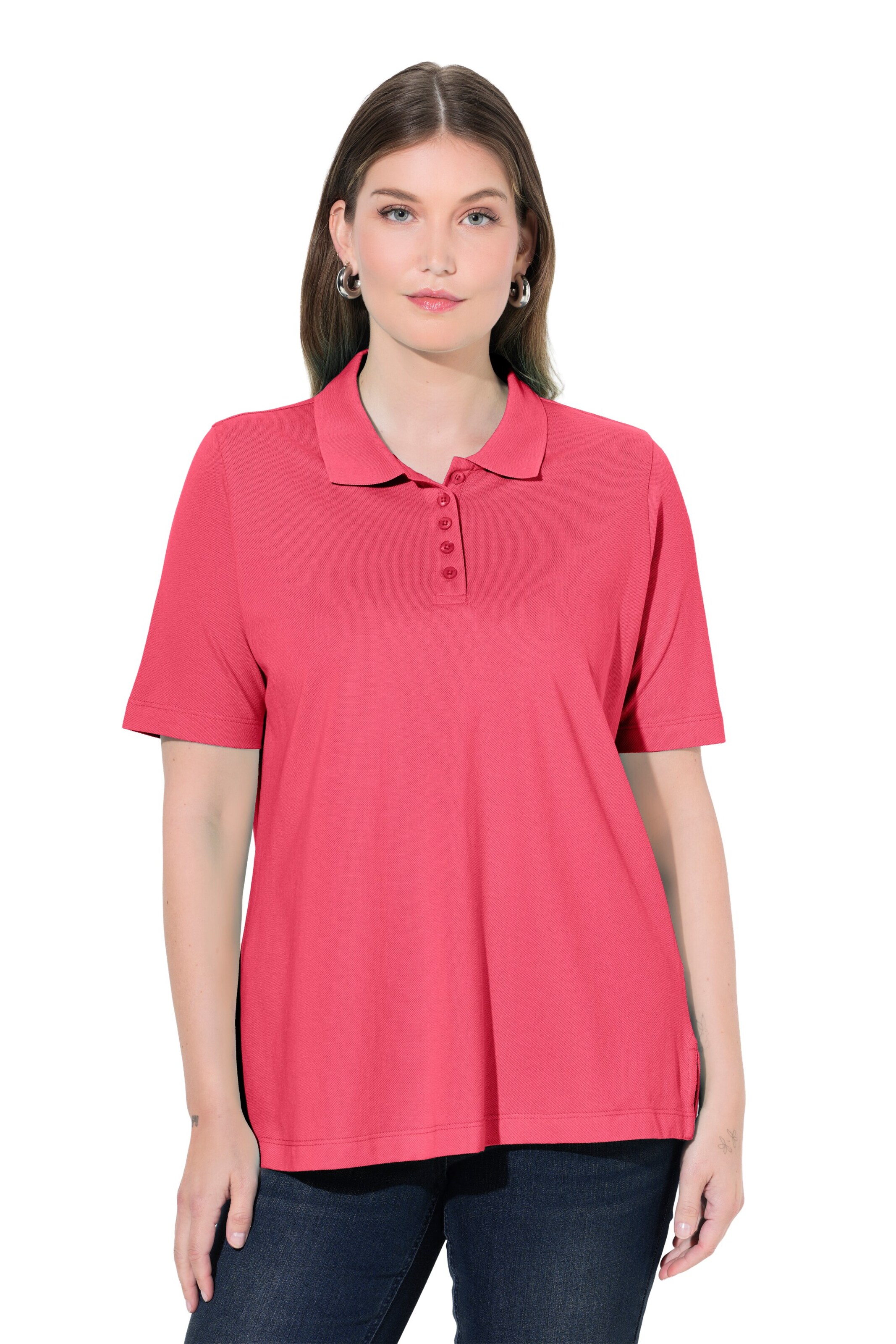 Ulla Popken Shirt in Pink: Vorderseite