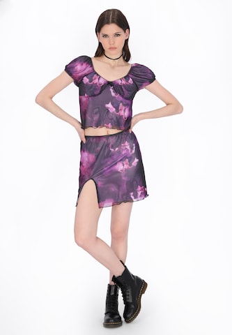 myMo ROCKS - Blusa em roxo