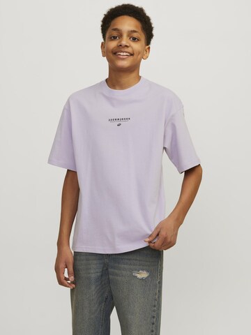 Jack & Jones Junior Shirt in Purple: front