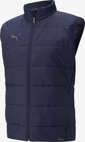 PUMA Sportbodywarmer in Blauw: voorkant