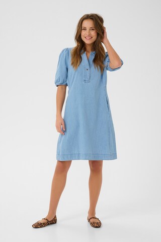 CULTURE - Vestido 'Berteline Arpa' em azul