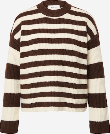 Pull-over Monki en marron : devant