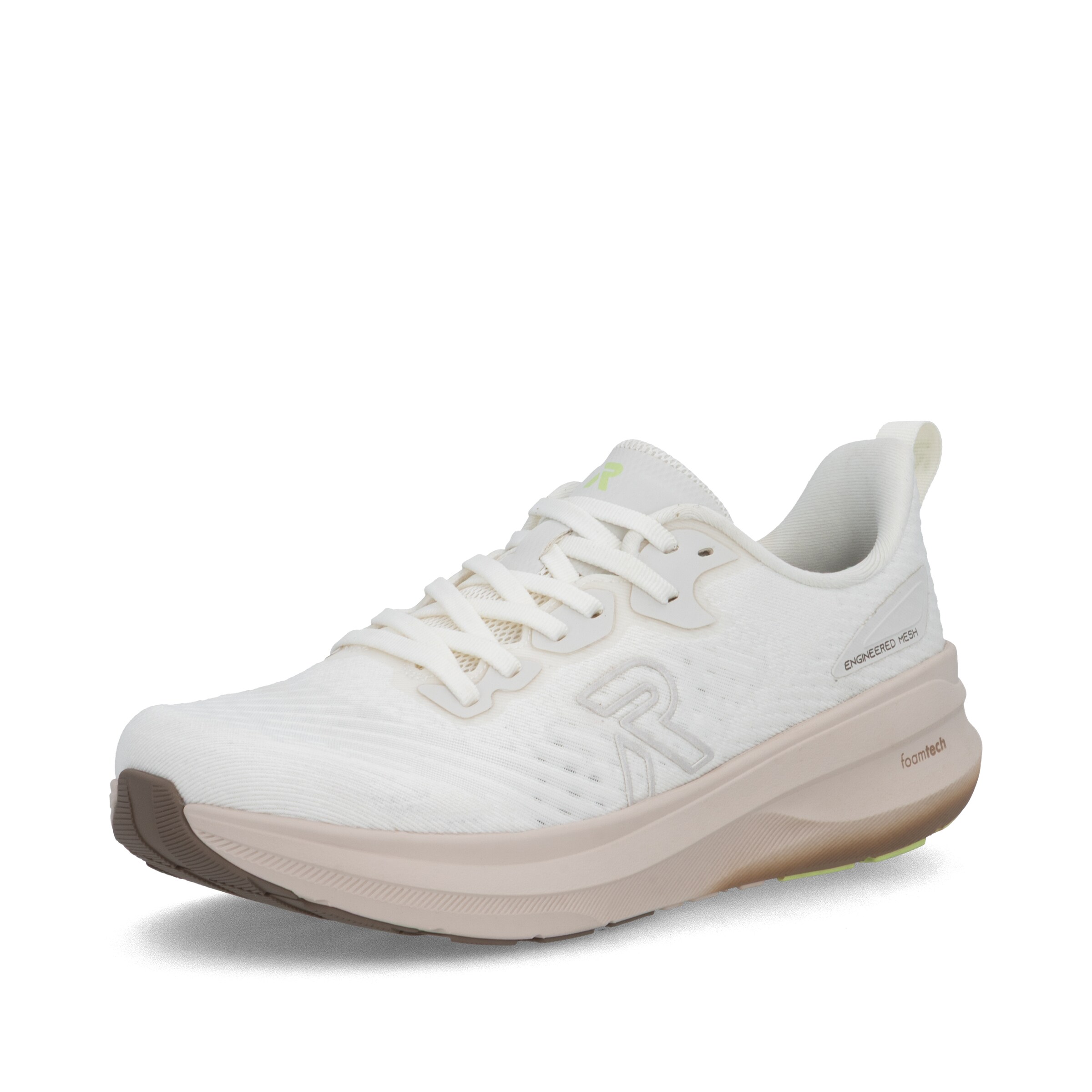 Baskets basses 'Nullabor' Rieker en blanc : devant