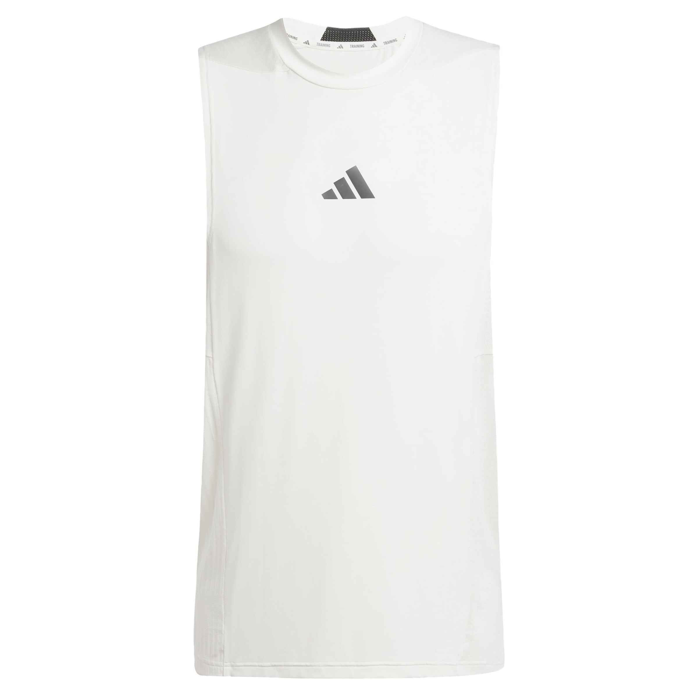 Tricou funcțional 'Designed For Training Intensity' de la ADIDAS PERFORMANCE pe alb: față